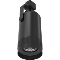 RAB TRACK22 LED Track Head - 3,124 Lumens - 20 | 25 | 30W - CCT Selectable - 15º to 55º - H-Track Adapter - Black - 120V