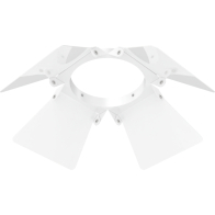 RAB Track Light Barn Door Accessory - Medium - White