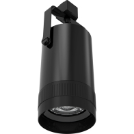 RAB TRACK22 LED Track Head - 2,053 Lumens - 10 | 15 | 20W - CCT Selectable - 15º to 55º - H-Track Adapter - Black - 120V