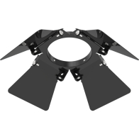 RAB Track Light Barn Door Accessory - Small - Black