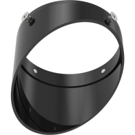 RAB Track Light Wall Washer Accessory - Small - Black