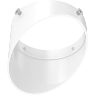 RAB Track Light Wall Washer Accessory - Small - White
