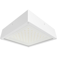 RAB VAN34 LED Canopy Light - Flat Lens - 9,145 Max Lumens - 40 | 50 | 60W - On/Off Photocell - 120-277V