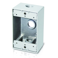 Westgate One-Gang Weatherproof Box - 1/2