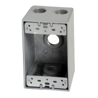 Westgate One-Gang Deep Weatherproof Box - 3/4