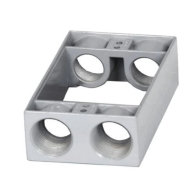 Westgate One-Gang Extension Box - 3/4” Trade Size - 4 Outlet Holes