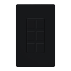 Lutron Multi-Port Frame - Field Customizable - Black