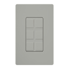 Lutron Multi-Port Frame - Field Customizable - Gray