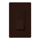 Lutron Diva Magnetic Low-Voltage Dimmer - Single-Pole - 800W Max - Brown