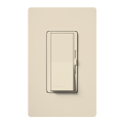 Lutron Diva 0-10V Dimmer for LED/CFL - Single-Pole - Light Almond