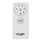 Oxygen Lighting Handheld Remote for Coda, Propel and Sol Ceiling Fans
