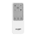 Oxygen Lighting Handheld Remote for Solis Ceiling Fans