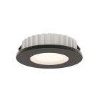DALS Push-Puck LED Recessed Puck Light - 210 Lumens - 4W - CCT Selectable - 24V - Black