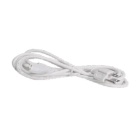 American Lighting 120V 6' AC Power Cord for LED 5 Complete Under Cabinets - White