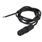 SATCO|NUVO Whip Connector - 5.5FT - IP68 Rated - Black - 0-10V Dimming