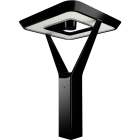RAB AL5 Square LED Area Light - 17,328 Max Lumens - 30 | 60 | 120W - CCT Selectable - Type V Wide - Black - 120-277V - Sensor Ready 
