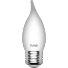 RAB 3.3W LED BA11 Filament Lamp - Dimmable - 2700K - 300 Lumens - 120V