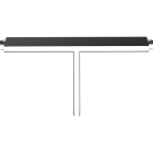RAB BOA Edge T Connector for Pendant Down Light - Black