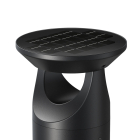 Westgate BOL G4 LED Solar Bollard Head - 3W - 4000K - 390 Lumens - Black