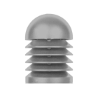 Westgate BOL G7 LED External Louver Bollard Head - 2,500 Max Lumens - 10 | 18 | 25W - CCT Selectable - 120-277V - Silver