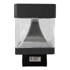 Westgate BOL G8 LED Bollard Head - 2,000 Max Lumens - 10 | 18 | 25W - CCT Selectable - 120-277V - Black / Chrome