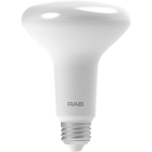 RAB 10W LED BR30 - Dimmable - 3000K - 750 Lumens - 120V