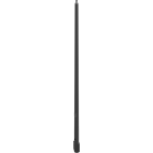 RAB Tapered Round Fiberglass Direct Bury Pole - 19' Overall - 4' Burial Height - Welded Tenon