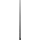 RAB Tapered Round Fiberglass Direct Bury Pole - 24' Overall - 4' Burial Height - Drilled Top