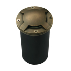 Corona Lighting 5W LED Well Light - 2700K - 350 Lumens - 12V - Antique Bronze