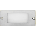 Corona Lighting LED Step Light - 2.5W - 3000K - 250 Lumens - 12V - Silver Plated