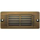 Corona Lighting LED Step Light - 2.5W - 3000K - 250 Lumens - 12V - Louvered - Antique Bronze