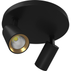RAB COLUMN LED Track Light - Two-Head - 1,126 Lumens - 12W - CCT Selectable - Round Ceiling Mount - 120V