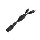 DiodeLED 2-Way DC Splitter Cable - Black