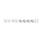 DiodeLED S2 Mounting Channel Accessory Pack - White