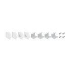 DiodeLED S45 Mounting Channel Accessory Pack - White