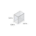 DiodeLED End Cap Pair for LINAIRE Flex Micro Side Bend - 2 Pack