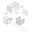 DiodeLED Field Connector for LINAIRE Flex Side Bend - Side Entry