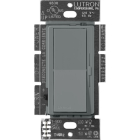 Lutron Diva Magnetic Low-Voltage Dimmer - Single-Pole - 800W Max - Slate