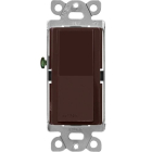 Lutron Claro 4-Way Switch - 15A - Brown