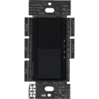 Lutron Diva Quiet Fan-Speed Control and Light Switch - Single Pole - Black