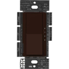 Lutron Diva Quiet Fan-Speed Control and Light Switch - Single Pole - Brown