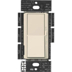 Lutron Diva Quiet Fan-Speed Control and Light Switch - Single Pole - Light Almond