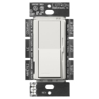 Lutron Diva Quiet Fan-Speed Control - Single-Pole / 3-Way - Lunar Gray