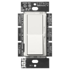 Lutron Diva Quiet Fan-Speed Control - Single-Pole / 3-Way - Architectural White
