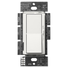 Lutron Diva Quiet Fan-Speed Control and Light Switch - Single Pole - Architectural White