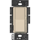 Lutron Diva Quiet Fan-Speed Control and Light Switch - Single Pole - Taupe