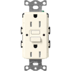 Lutron Claro 15A GFCI Receptacle - Tamper Resistant - Biscuit