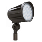 Westgate FLV12 LED Landscape Flood Light - 12W - 3000K - 1,200 Lumens - 12V - Bronze