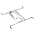 Lotus Flanged Rough-In Plate with Hanger Bars for 3