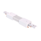 Green Creative Flexible I-Connector for Atom and Orbit Series Track Lighting - White
